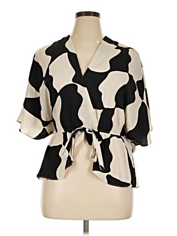 Sweet Rain 3/4 Sleeve Blouse (view 1)