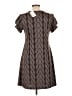 En Focus Studio Chevron-herringbone Gray Casual Dress Size 12 - photo 2