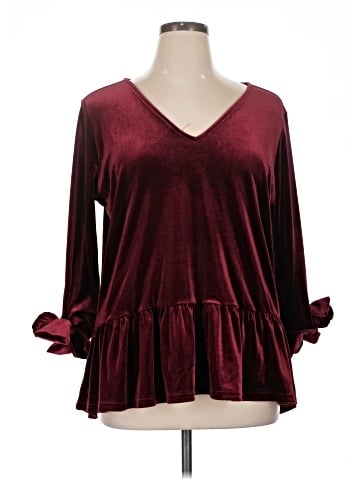Halogen Long Sleeve Blouse (view 1)