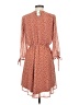 Collective Concepts 100% Polyester Polka Dots Orange Casual Dress Size XS (petite) - photo 2
