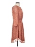 Collective Concepts 100% Polyester Polka Dots Orange Casual Dress Size XS (petite) - photo 4