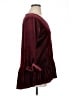 Halogen Burgundy Long Sleeve Blouse Size XL - photo 4