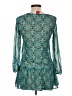 Ella Moss Teal Long Sleeve Blouse Size 12 - photo 2
