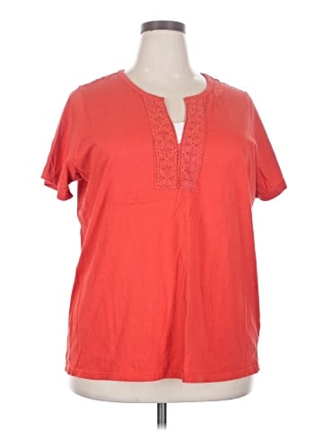 Basic Editions Short Sleeve Top (view 1)