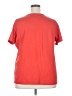 Basic Editions 100% Cotton Orange Short Sleeve Top Size 2X - photo 2