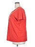Basic Editions 100% Cotton Orange Short Sleeve Top Size 2X - photo 5