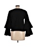 Eri + Ali Black 3/4 Sleeve Top Size L - photo 2