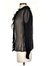 J.Crew 100% Cupro Black Long Sleeve Blouse Size 00 - photo 5