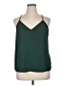 The Limited 100% Polyester Green Sleeveless Blouse Size XL - photo 1