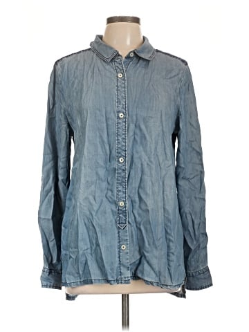 Holding Horses Long Sleeve Button-Down Shirt (view 1)