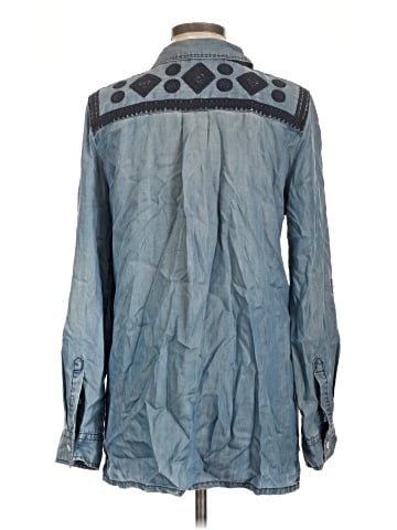 Holding Horses Long Sleeve Button-Down Shirt (view 2)