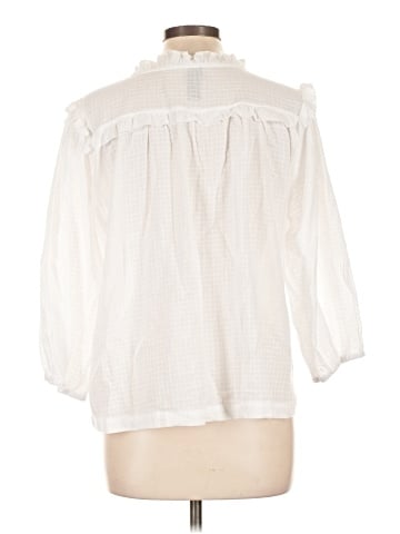Bobi 3/4 Sleeve Blouse (view 2)