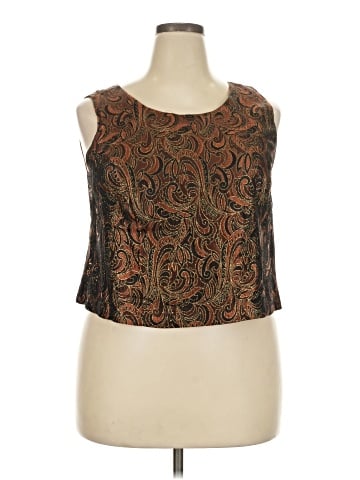 Positive Attitude Sleeveless Blouse (view 1)