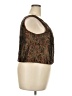 Positive Attitude Brown Sleeveless Blouse Size 18 Petite - photo 4