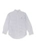 Ralph Lauren Checkered-gingham Blue Long Sleeve Button-Down Shirt Size 10 - photo 1