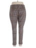 Zac & Rachel Houndstooth Brown Casual Pants Size XL - photo 2