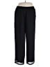 Assorted Brands 100% Polyester Solid Black Casual Pants Size 1X - photo 1