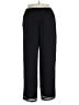 Assorted Brands 100% Polyester Solid Black Casual Pants Size 1X - photo 2