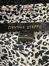 Cynthia Steffe 100% Polyester Animal Print Silver Short Sleeve Blouse Size M - photo 6