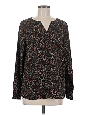 Christopher & Banks Long Sleeve Blouse (view 1)