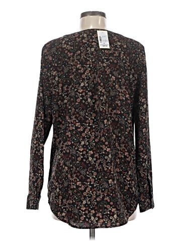Christopher & Banks Long Sleeve Blouse (view 2)