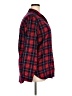 Jachs Girlfriend Plaid Red Long Sleeve Button-Down Shirt Size XXL - photo 4