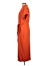 Worthington 100% Polyester Orange Casual Dress Size L - photo 5