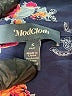 ModCloth 100% Silk Floral Blue Short Sleeve Silk Top Size S - photo 7
