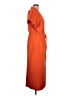 Worthington 100% Polyester Orange Casual Dress Size L - photo 4