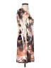 Cristinalove Print Brown Casual Dress Size S - photo 4