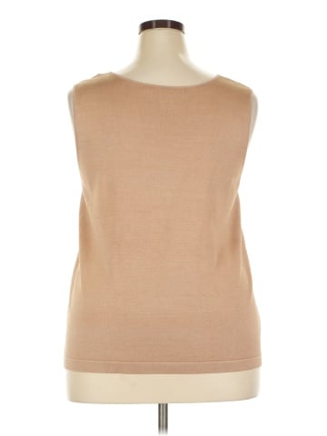 Linda Allard Ellen Tracy Sweater Vest (view 2)