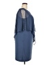 Ignite Evenings 100% Polyester Solid Blue Cocktail Dress Size 18 - photo 4