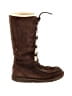Ugg Australia 100% Leather Brown Boots Size 6 - photo 1