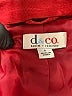 D&Co. 100% Leather Red Leather Jacket Size S - photo 6