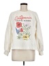Old Navy Floral Ivory Sweatshirt Size M - photo 1