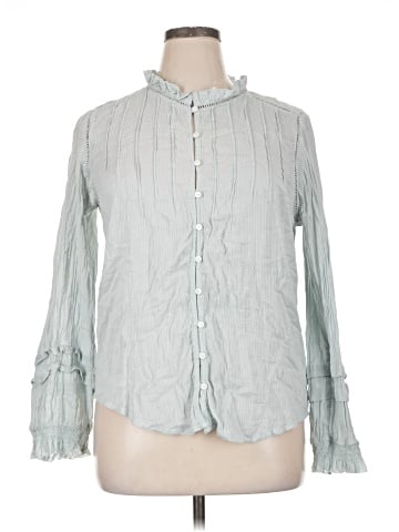 Faherty Long Sleeve Blouse (view 1)