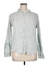 Faherty 100% Cotton Gray Long Sleeve Blouse Size XL - photo 1