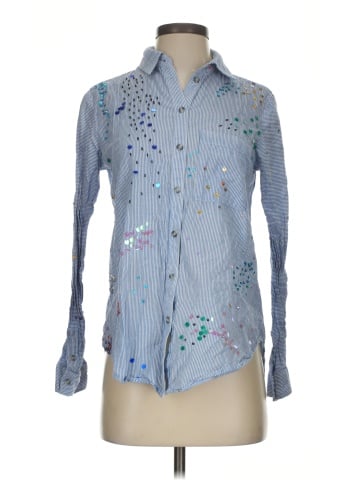Pilcro by Anthropologie Long Sleeve Button-Down Shirt (view 1)