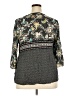 Cato 100% Rayon Gray 3/4 Sleeve Blouse Size 18 - 20 - photo 2
