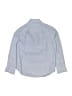 Crewcuts Chevron-herringbone Blue Long Sleeve Button-Down Shirt Size 10 - photo 2