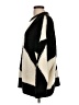 Topshop 100% Polyester Color Block Black Pullover Sweater Size 12 - photo 5