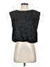 Express Silver Sleeveless Blouse Size S - photo 1