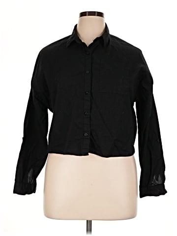 Passport Long Sleeve Button-Down Shirt (view 1)