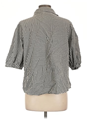 Heroes & Dreamers 3/4 Sleeve Button-Down Shirt (view 2)