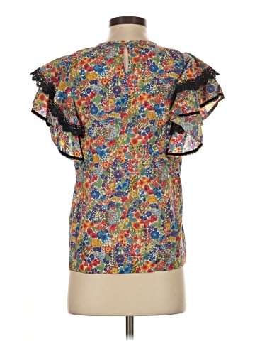 Liberty Art Fabrics for J.Crew Short Sleeve Blouse (view 2)