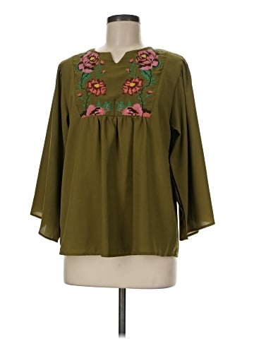 Hayden 3/4 Sleeve Blouse (view 1)
