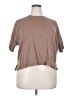 Splendid Brown Short Sleeve T-Shirt Size XXL - photo 1