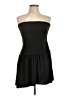 Just Fab Solid Black Cocktail Dress Size L - photo 1