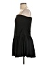 Just Fab Solid Black Cocktail Dress Size L - photo 5