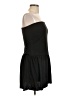 Just Fab Solid Black Cocktail Dress Size L - photo 4
